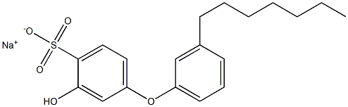  3-Hydroxy-3'-heptyl[oxybisbenzene]-4-sulfonic acid sodium salt