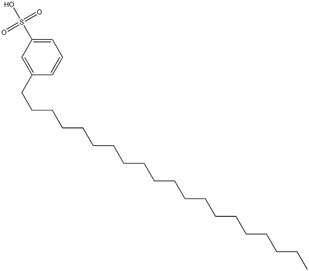 3-Icosylbenzenesulfonic acid,,结构式