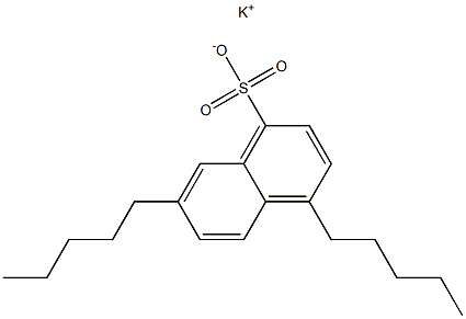 4,7-Dipentyl-1-naphthalenesulfonic acid potassium salt