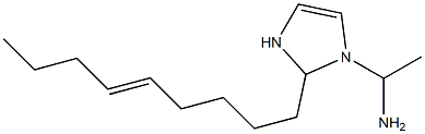 1-(1-Aminoethyl)-2-(5-nonenyl)-4-imidazoline Structure