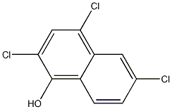 2,4,6-Trichloro-1-naphthol