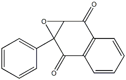 1a,7a-Dihydro-1a-phenylnaphtho[2,3-b]oxirene-2,7-dione Structure