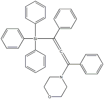 1-Morpholino-1,3-diphenyl-3-(triphenylsilyl)-1,2-propanediene