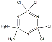 2,2-Diamino-4,4,6,6-tetrachloro-2H,2H,4H,4H,6H,6H-1,3,5,2,4,6-triazatriphosphorine,,结构式