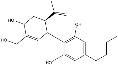 5-(Butyl)-2-[(2R)-2-(1-methylethenyl)-4-hydroxy-5-(hydroxymethyl)-5-cyclohexen-1-yl]benzene-1,3-diol