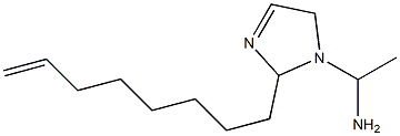 1-(1-Aminoethyl)-2-(7-octenyl)-3-imidazoline 结构式