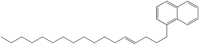 1-(4-Heptadecenyl)naphthalene Structure