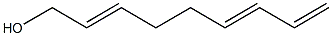 2,6,8-Nonatrien-1-ol Struktur