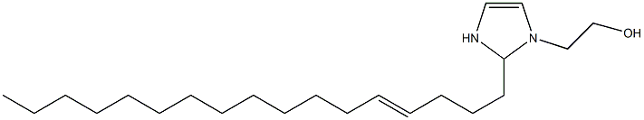 2-(4-Heptadecenyl)-4-imidazoline-1-ethanol Structure