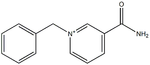 1-Benzylpyridinium-3-carboxamide Structure