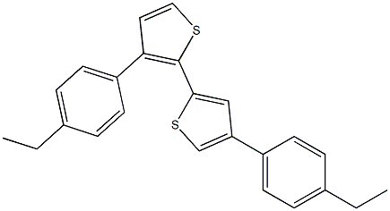 3,4'-Bis(4-ethylphenyl)-2,2'-bithiophene