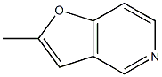 2-メチルフロ[3,2-c]ピリジン 化学構造式