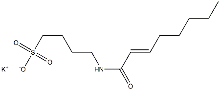 4-(2-Octenoylamino)-1-butanesulfonic acid potassium salt