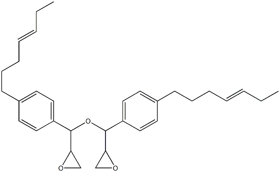 4-(4-Heptenyl)phenylglycidyl ether 结构式