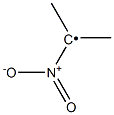 1-Nitro-1-methylethyl radical,,结构式