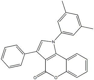 1-(3,5-Dimethylphenyl)-3-phenyl[1]benzopyrano[4,3-b]pyrrol-4(1H)-one|