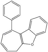 10-Phenyl-6H-benzo[b]cyclohepta[d]furan Structure
