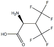 4,4,4,4',4',4'-Hexafluoro-L-valine Structure