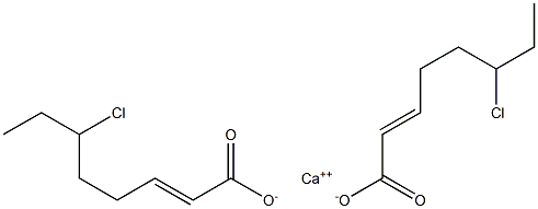 Bis(6-chloro-2-octenoic acid)calcium salt