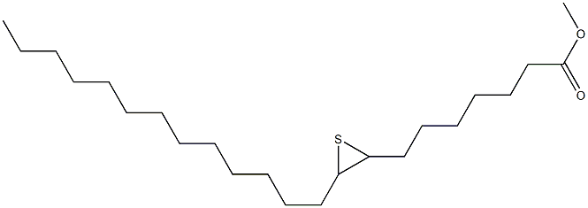 8,9-Epithiodocosanoic acid methyl ester,,结构式