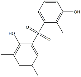 2,3'-Dihydroxy-2',3,5-trimethyl[sulfonylbisbenzene]