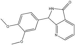 6,7-Dihydro-7-(3,4-dimethoxyphenyl)-5H-pyrrolo[3,4-b]pyridin-5-one