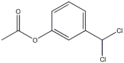 m-Acetoxybenzylidene dichloride 结构式