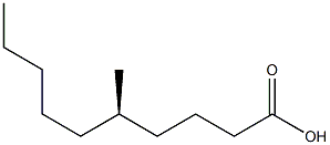 (R)-5-Methyldecanoic acid Structure