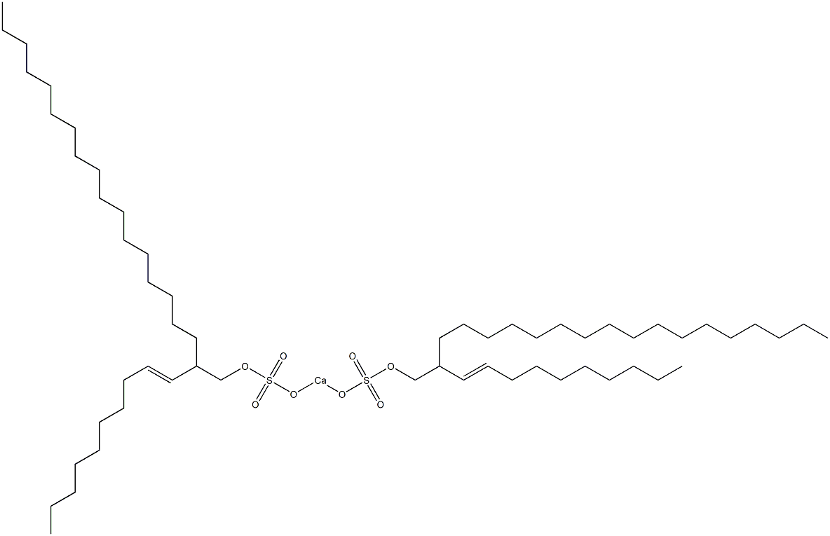 Bis[2-(1-decenyl)nonadecyloxysulfonyloxy]calcium