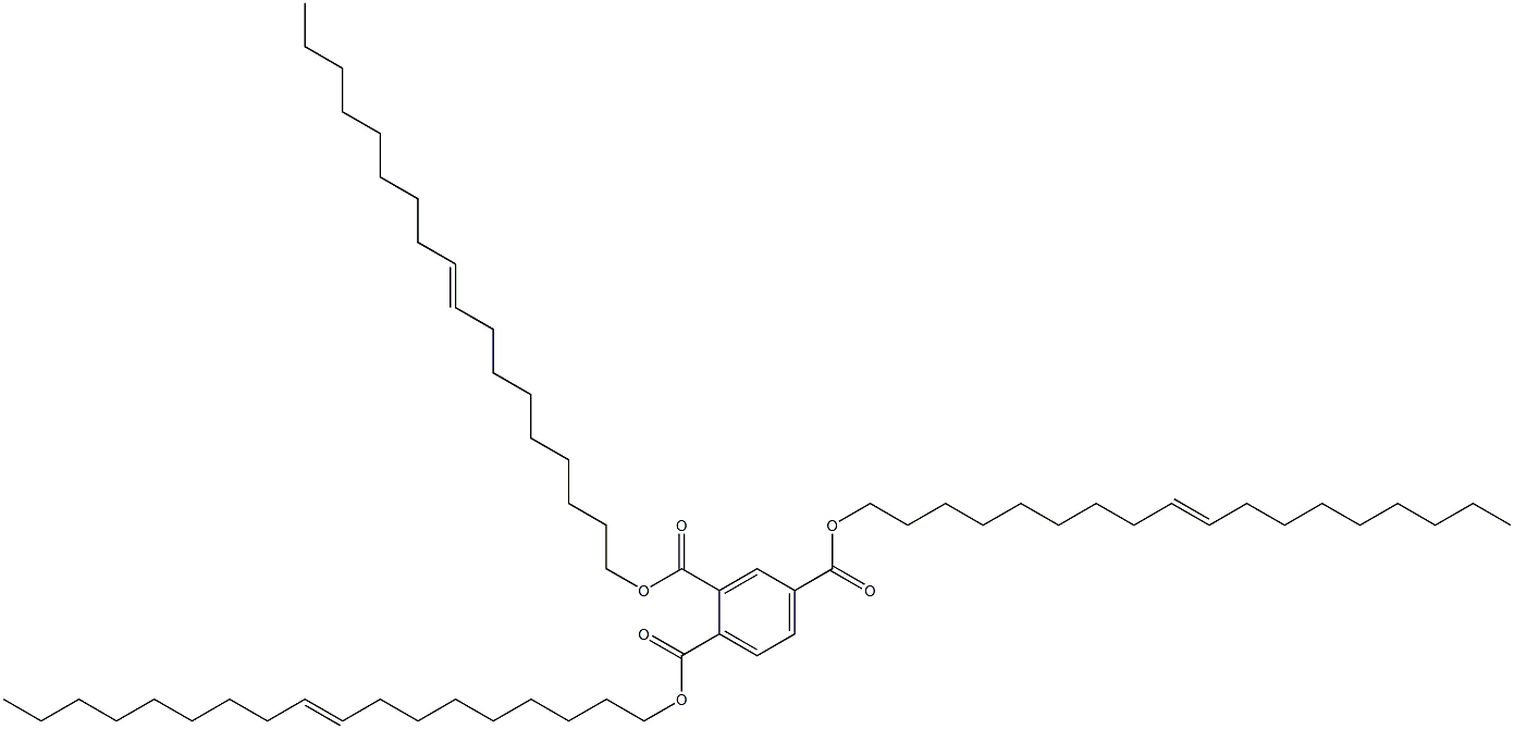 1,2,4-Benzenetricarboxylic acid tri(9-octadecenyl) ester Structure