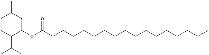 2-Isopropyl-5-methylcyclohexanol heptadecanoate,,结构式