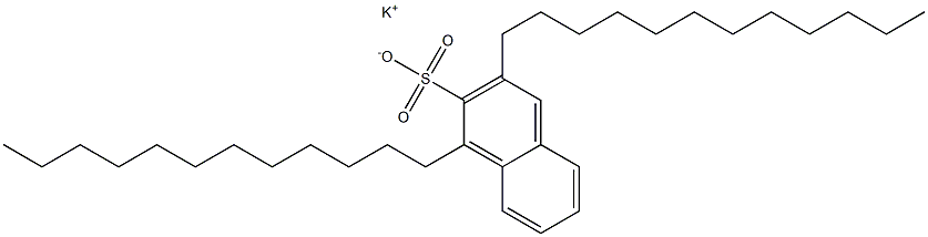 1,3-Didodecyl-2-naphthalenesulfonic acid potassium salt