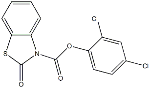 2,3-Dihydro-2-oxobenzothiazole-3-carboxylic acid (2,4-dichlorophenyl) ester|