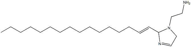 1-(2-Aminoethyl)-2-(1-hexadecenyl)-3-imidazoline Struktur