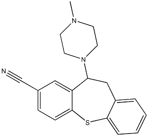  8-Cyano-10-(4-methylpiperazino)-10,11-dihydrodibenzo[b,f]thiepin