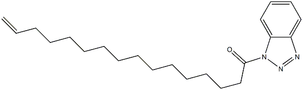 1-(15-Hexadecenoyl)-1H-benzotriazole Structure