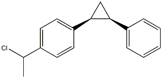 (1R,2S)-1-Phenyl-2-[4-(1-chloroethyl)phenyl]cyclopropane