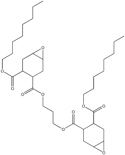 Bis[2-(octyloxycarbonyl)-4,5-epoxy-1-cyclohexanecarboxylic acid]1,3-propanediyl ester