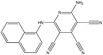 2-Amino-6-(1-naphtylamino)-3,4,5-pyridinetricarbonitrile