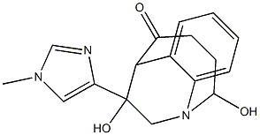 3,4-Dihydro-2,12-dihydroxy-12-(1-methyl-1H-imidazol-4-yl)-2H-1,6-ethano-1-benzazocin-5(6H)-one|