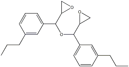 3-Propylphenylglycidyl ether 结构式