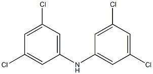 ビス(3,5-ジクロロフェニル)アミン 化学構造式