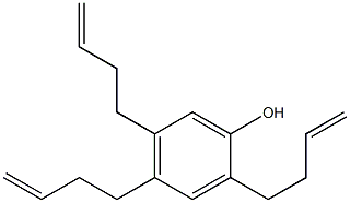 2,4,5-Tri(3-butenyl)phenol