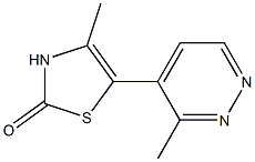 4-Methyl-5-(3-methyl-4-pyridazinyl)thiazol-2(3H)-one