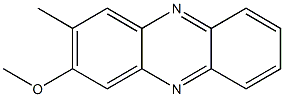 2-Methoxy-3-methylphenazine,,结构式