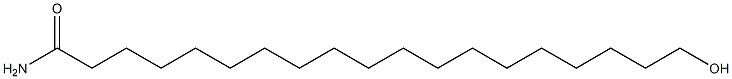 19-Hydroxynonadecanamide,,结构式