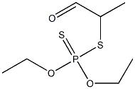 Dithiophosphoric acid O,O-diethyl S-(1-oxopropan-2-yl) ester|