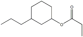 Propionic acid 3-propylcyclohexyl ester|