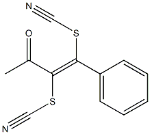  (E)-4-Phenyl-3,4-di(thiocyanato)-3-buten-2-one