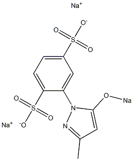 2-(3-Methyl-5-sodiooxy-1H-pyrazol-1-yl)benzene-1,4-disulfonic acid disodium salt